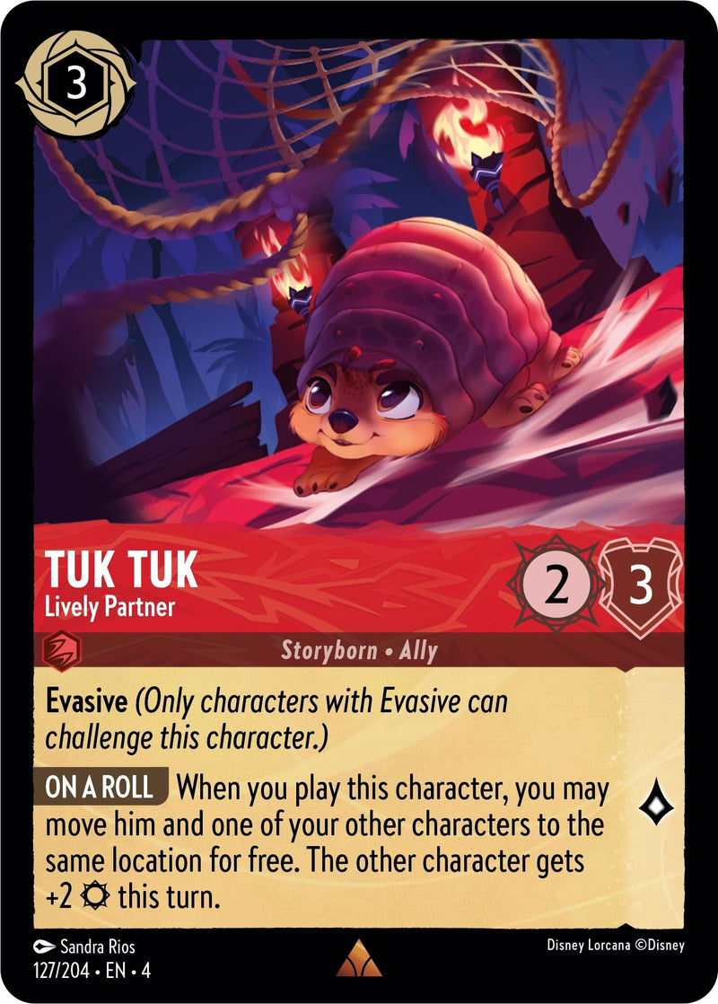 Image for Tuk Tuk - Lively Partner (127/204) (Ursula's Return) (4) - Disney Lorcana