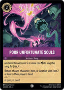 Image for Poor Unfortunate Souls (60/204) (Ursula's Return) (4) - Disney Lorcana