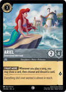 Image for Ariel - Determined Mermaid (174/204) (Ursula's Return) (4) - Disney Lorcana