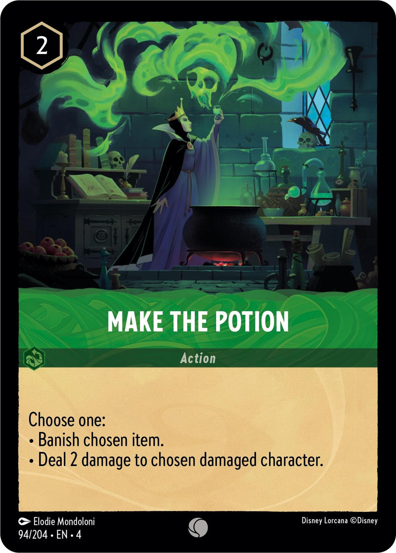 Image for Make the Potion (94/204) (Ursula's Return) (4) - Disney Lorcana