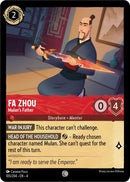Image for Fa Zhou - Mulan's Father (105/204) (Ursula's Return) (4) - Disney Lorcana