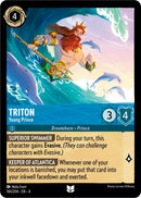 Image for Triton - Young Prince (160/204) (Ursula's Return) (4) - Disney Lorcana
