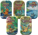 Image for Kanto Friends Mini Tin [Set of 5] - Pokemon