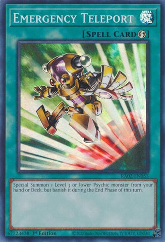 Emergency Teleport (RA02-EN053) (25th Anniversary Rarity Collection II) YuGiOh