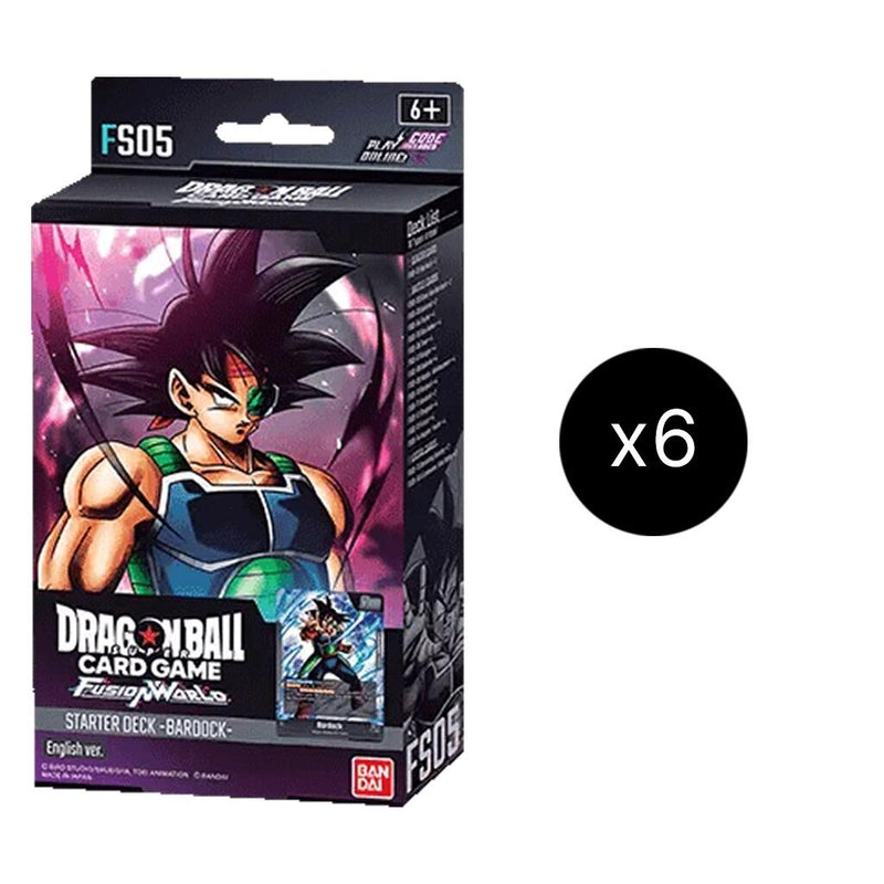 Image for Starter Deck 5: Bardock Display - Dragon Ball Super: Fusion World