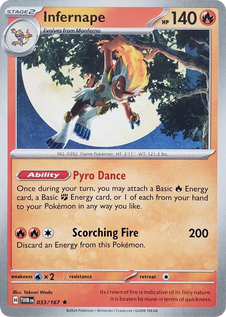Image for Infernape (033/167) - Pokemon