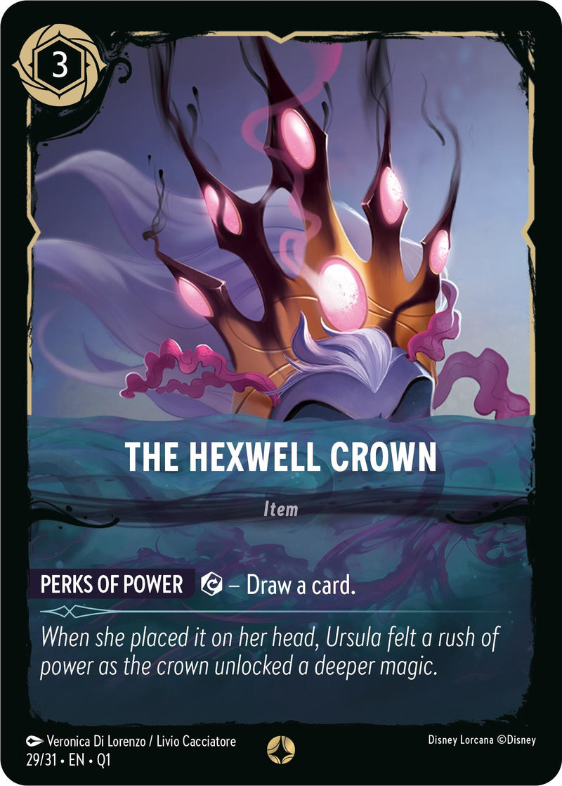 Image for The Hexwell Crown (29/31) (Illumineer's Quest: Deep Trouble) (Q1) - Disney Lorcana