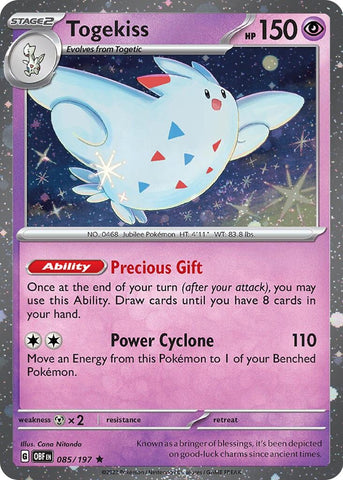 Image for Togekiss - 085/197 (Cosmos Holo) (085/197) - Pokemon
