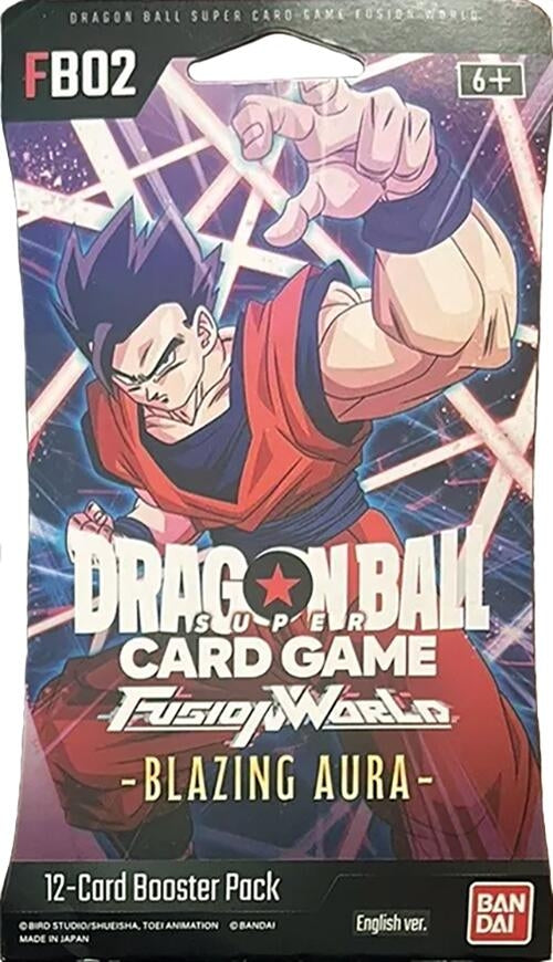 Image for Blazing Aura Sleeved Booster Pack [Son Gohan : Adolescence] - Dragon Ball Super: Fusion World