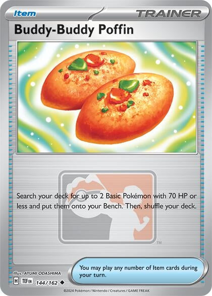 Buddy-Buddy Poffin (144/162) (League & Championship Cards) Pokemon