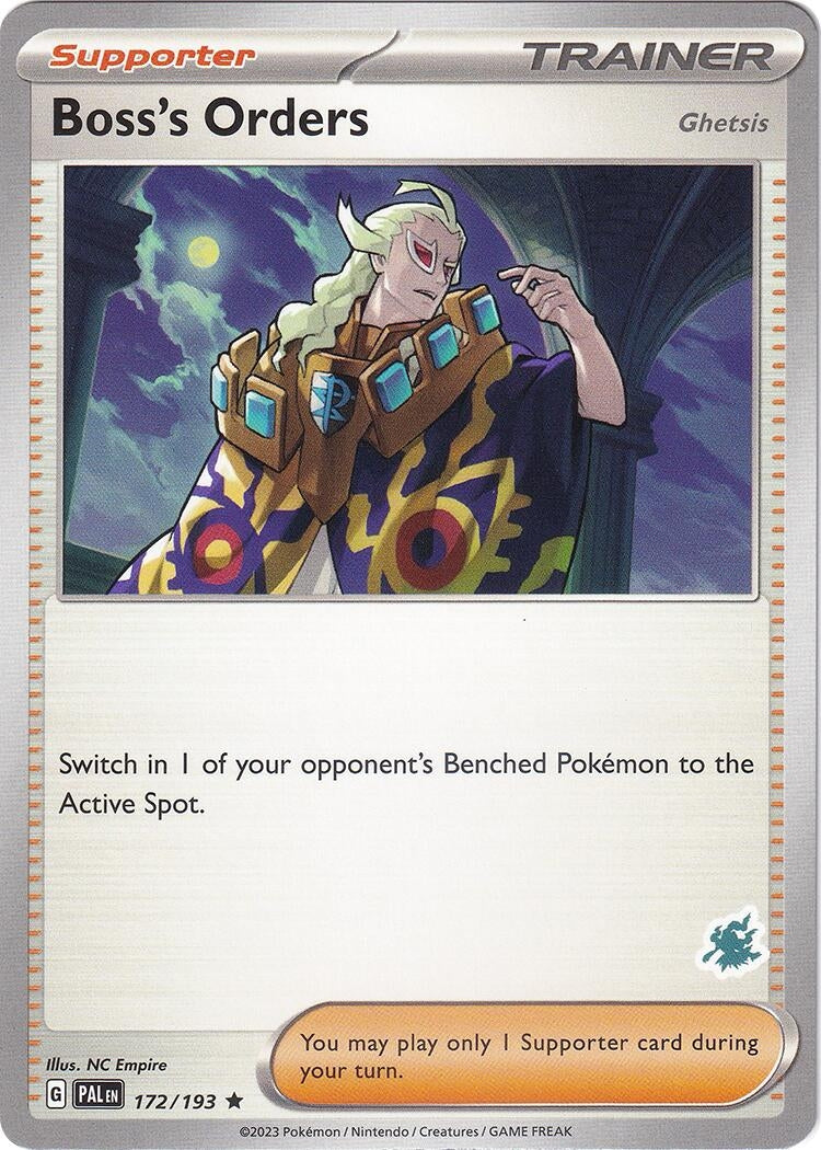 Image for Boss's Orders - Darkrai Deck (172/193) - Pokemon