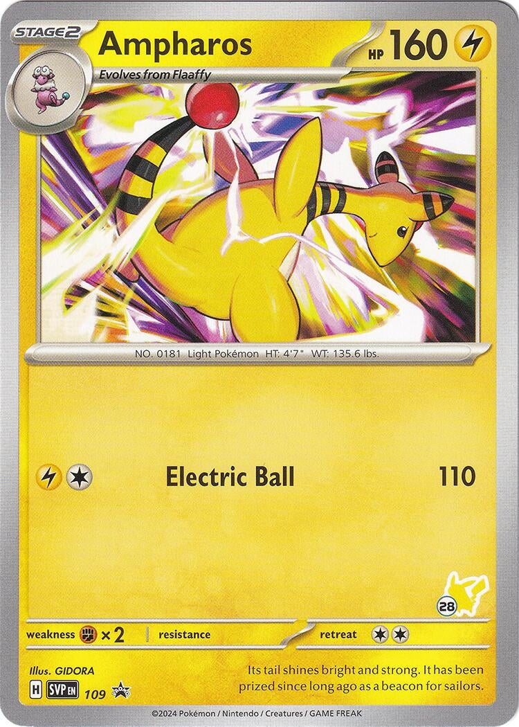 Image for Ampharos - Pikachu 28 (109) - Pokemon