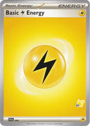 Image for Basic Lightning Energy - Pikachu 22 (004) - Pokemon