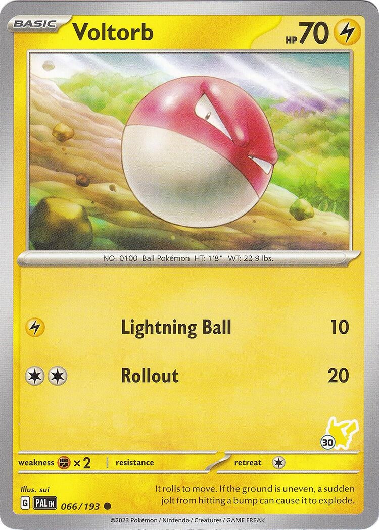 Image for Voltorb - Pikachu 30 (066/193) - Pokemon
