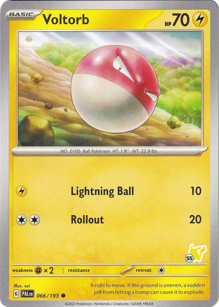 Image for Voltorb - Pikachu 55 (066/193) - Pokemon