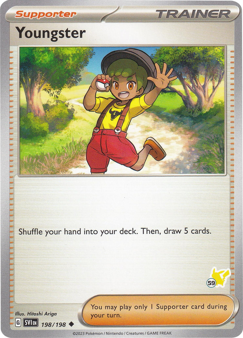 Image for Youngster - Pikachu 59 (198/198) - Pokemon