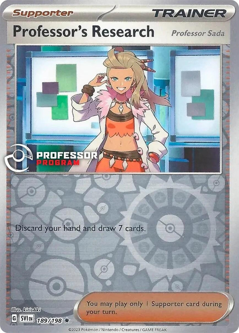 Image for Professor's Research [Professor Sada] (189/198) (Professor Program Promos) (PPP) - Pokemon