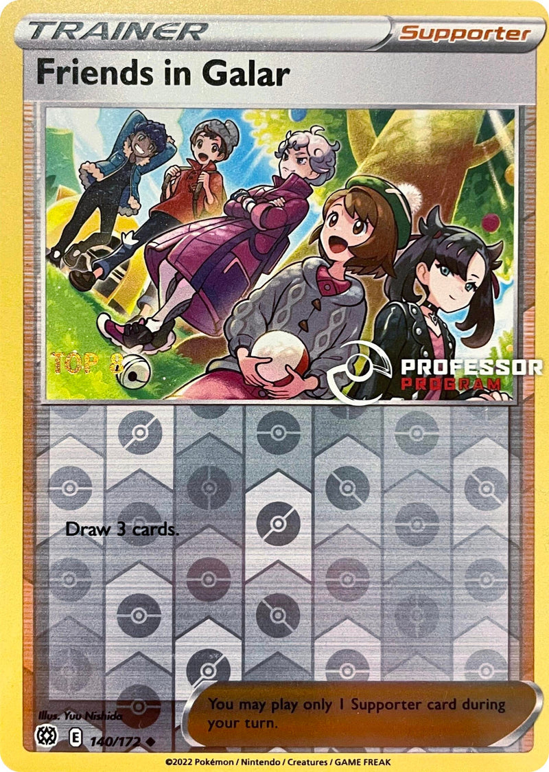 Image for Friends in Galar - 140/172 (2022) (140/172) (Professor Program Promos) (PPP) - Pokemon