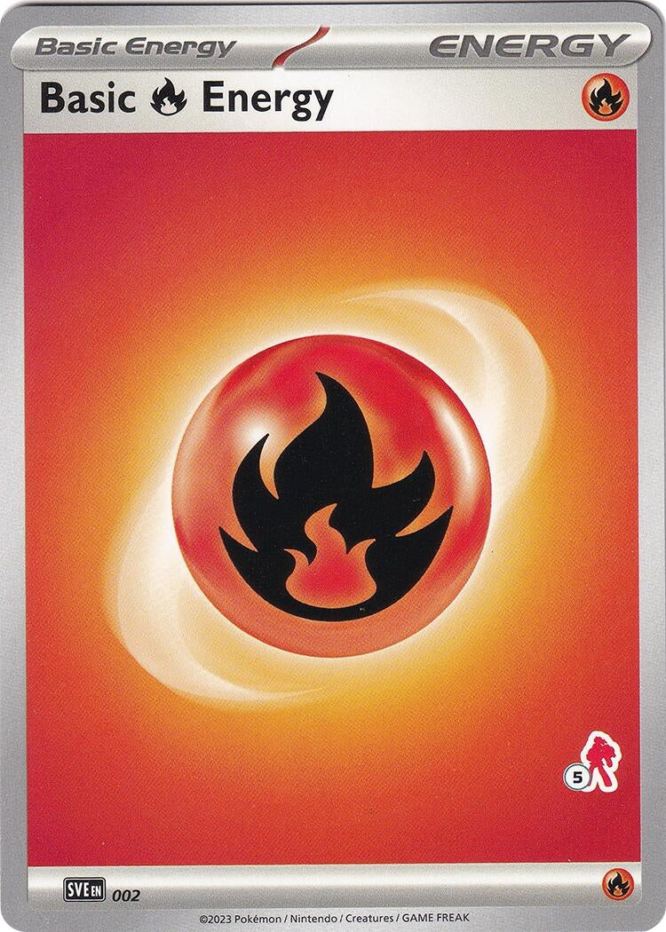 Image for Basic Fire Energy - Armarouge 5 (002) - Pokemon