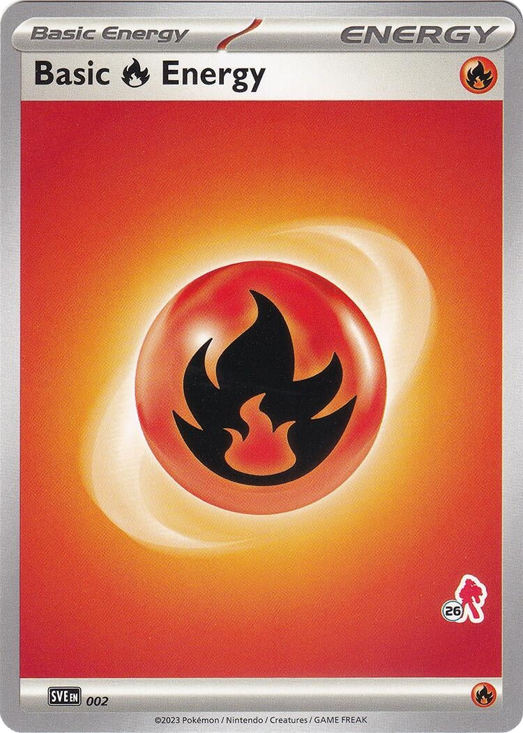 Image for Basic Fire Energy - Armarouge 26 (002) - Pokemon