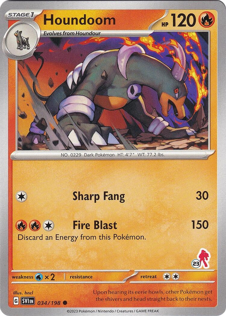 Image for Houndoom - Armarouge 23 (034/198) - Pokemon