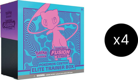 Image for Fusion Strike Pokemon Center Elite Trainer Box Case (Exclusive) - Pokemon