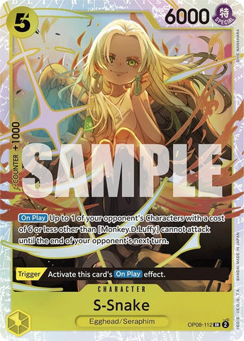 S-Snake (OP08-112) (Two Legends) (OP08) One Piece Card Game