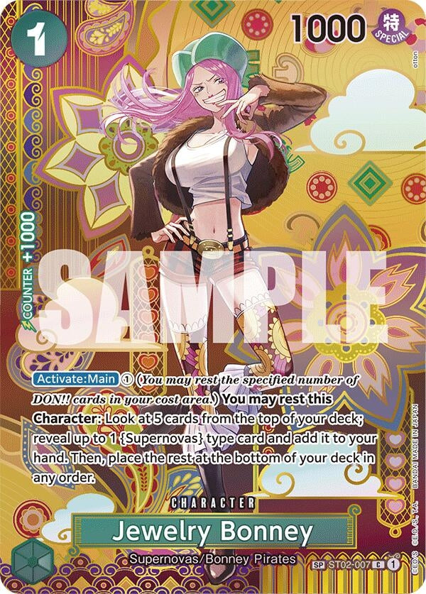Jewelry Bonney (SP) (ST02-007) (Two Legends) One Piece Card Game