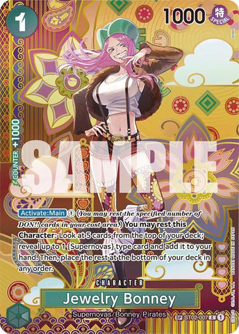 Jewelry Bonney (SP) (ST02-007) (Two Legends) One Piece Card Game