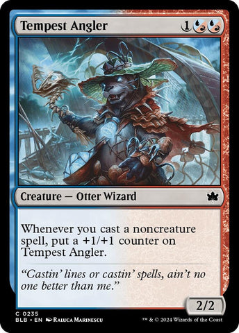 Tempest Angler (235) (Bloomburrow) Magic: The Gathering