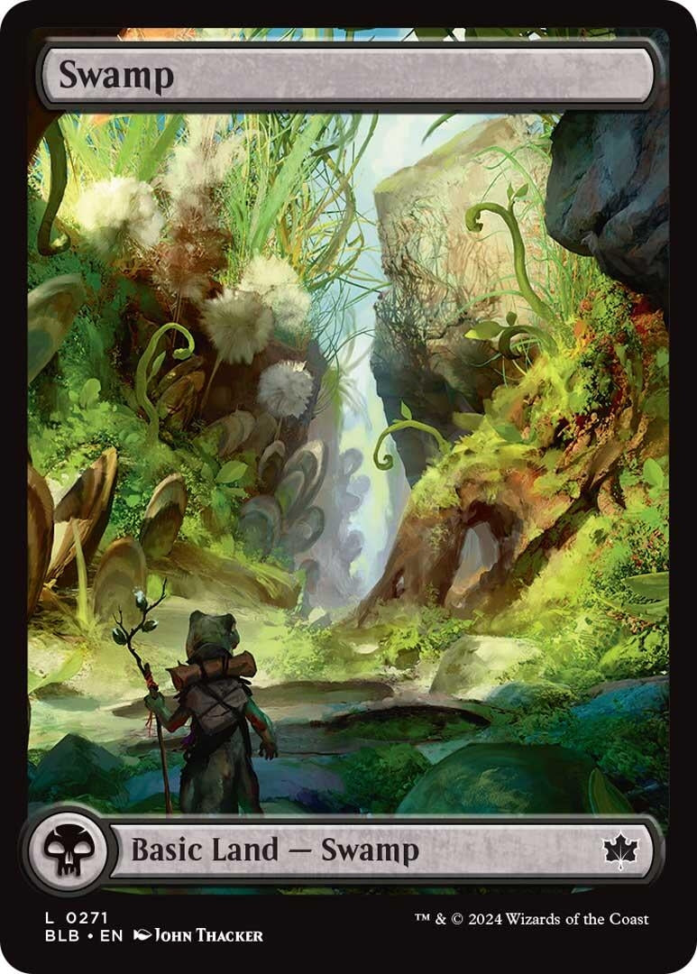 Swamp (0271) (271) (Bloomburrow) Magic: The Gathering