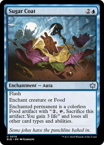 Sugar Coat (76) (Bloomburrow) Magic: The Gathering