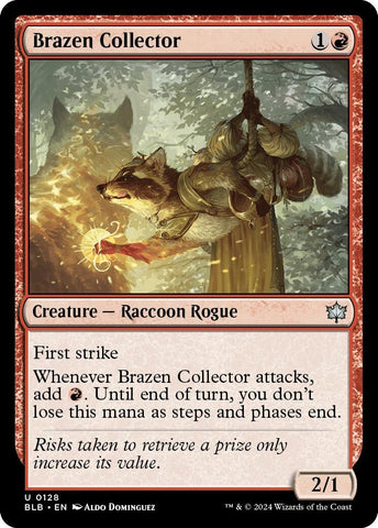Brazen Collector (128) (Bloomburrow) Magic: The Gathering