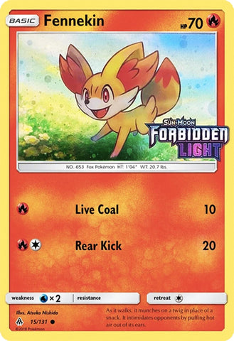 Fennekin - 15/131 (Toys R' Us Promo) (15/131) (SM Promos) (SMP) Pokemon