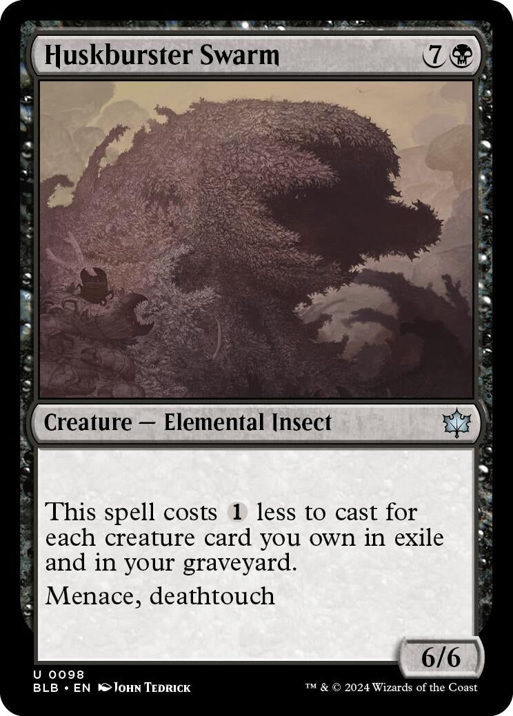 Huskburster Swarm (98) (Bloomburrow) Magic: The Gathering