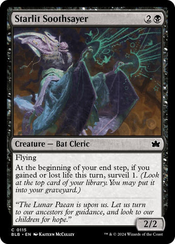 Starlit Soothsayer (115) (Bloomburrow) Magic: The Gathering