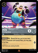 Image for Pete - Wrestling Champ (187/204) (Shimmering Skies) (5) - Disney Lorcana