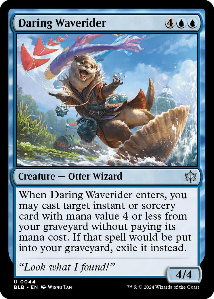 Daring Waverider (44) (Bloomburrow) Magic: The Gathering