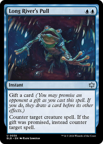 Long River's Pull (58) (Bloomburrow) Magic: The Gathering