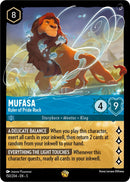Image for Mufasa - Ruler of Pride Rock (150/204) (Shimmering Skies) (5) - Disney Lorcana