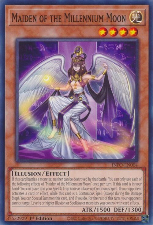 Maiden of the Millennium Moon (INFO-EN004) (The Infinite Forbidden) YuGiOh