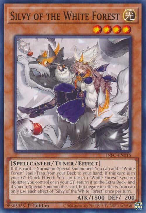 Silvy of the White Forest (INFO-EN015) (The Infinite Forbidden) YuGiOh