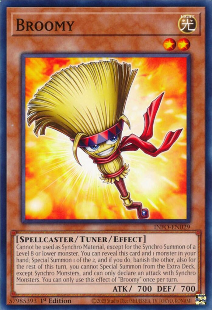 Broomy (INFO-EN029) (The Infinite Forbidden) YuGiOh