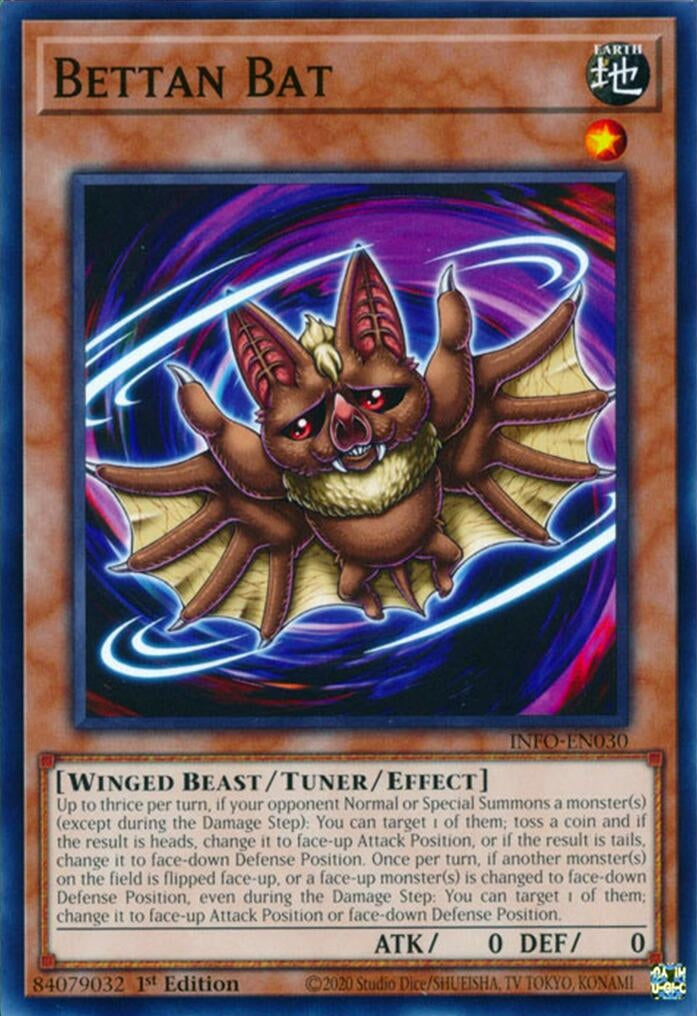 Bettan Bat (INFO-EN030) (The Infinite Forbidden) YuGiOh