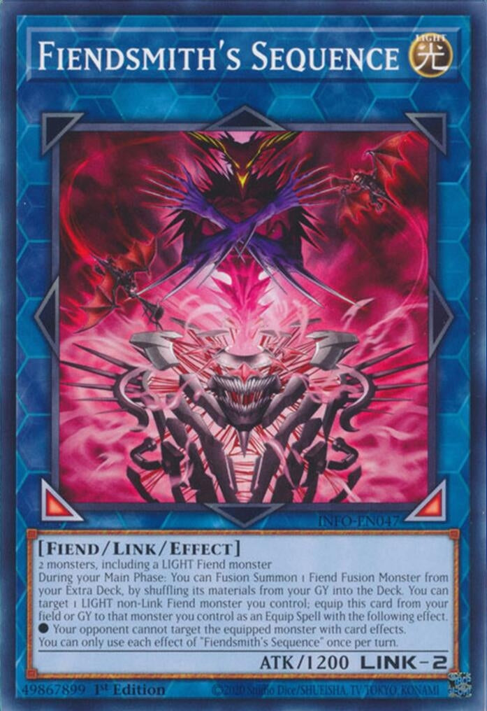 Fiendsmith's Sequence (INFO-EN047) (The Infinite Forbidden) YuGiOh