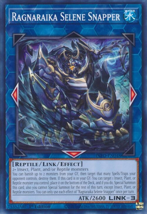 Ragnaraika Selene Snapper (INFO-EN048) (The Infinite Forbidden) YuGiOh
