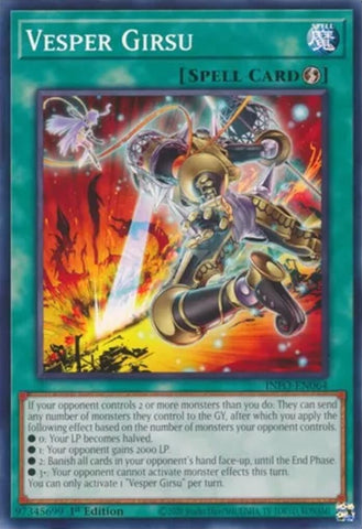 Vesper Girsu (INFO-EN064) (The Infinite Forbidden) YuGiOh