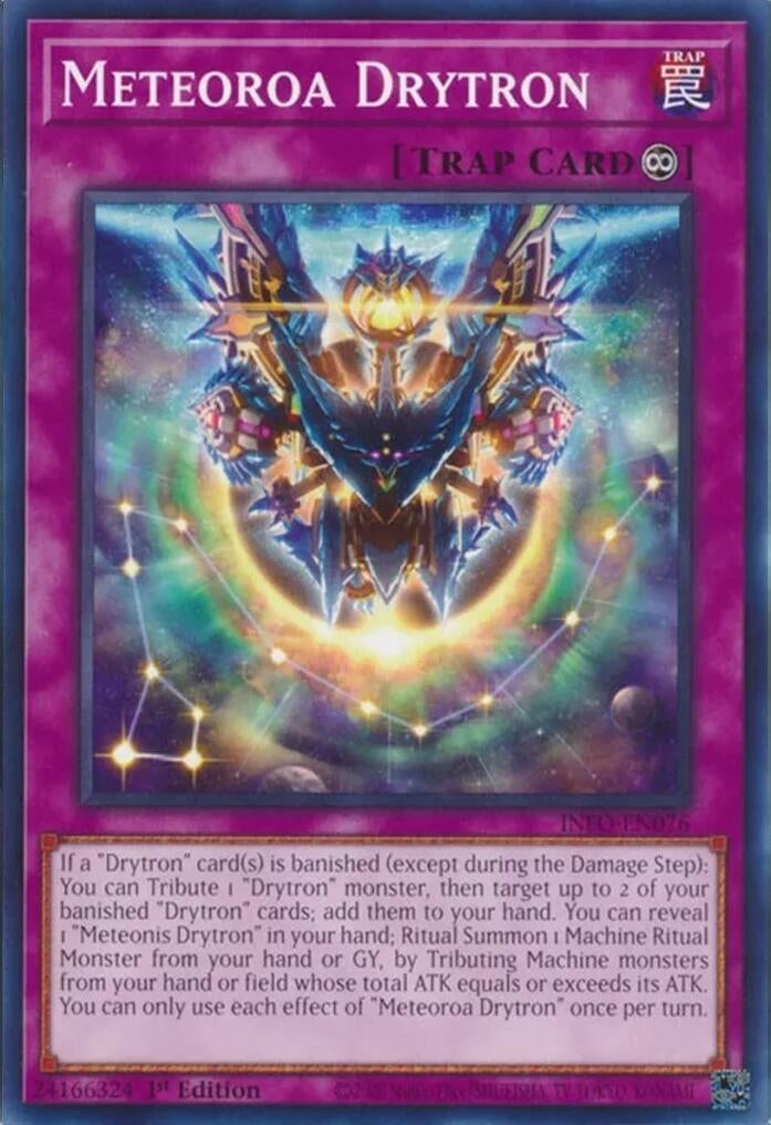 Meteoroa Drytron (INFO-EN076) (The Infinite Forbidden) YuGiOh