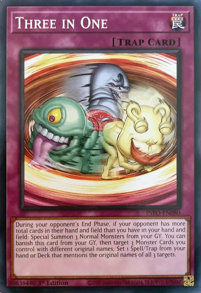 Three in One (INFO-EN080) (The Infinite Forbidden) YuGiOh