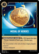 Image for Medal of Heroes (165/204) (Shimmering Skies) (5) - Disney Lorcana